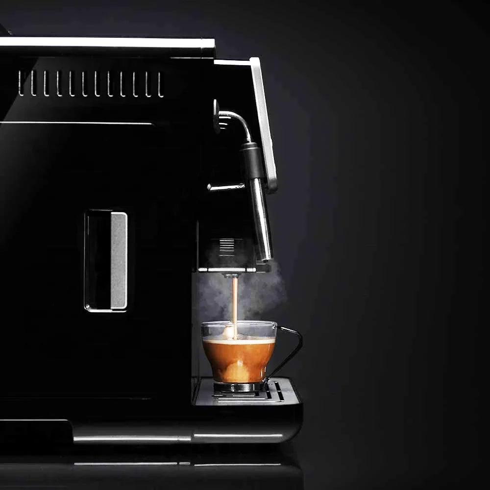 Caffeine & Co Commercial Automatic Cappuccino Latte Macchiato Cafe Bean To Cup Coffee Machine Espresso With Grinder