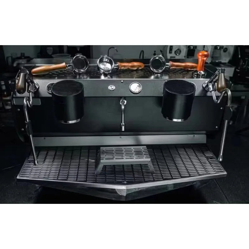 Caffeine & Co Professional Commercial Cafetiere Kaffeemaschine 2 Groups Cafetera Pump Semi Automatic Expresso Maker Espresso Coffee Machine