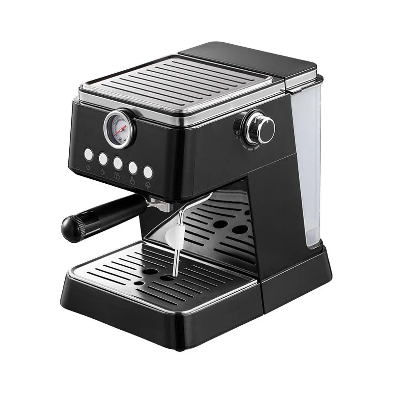 Caffeine & Co Italian Semi-automatic High Pressure Extraction Household Small Concentrated Steam Milk Foam Integrated Coffee Machine