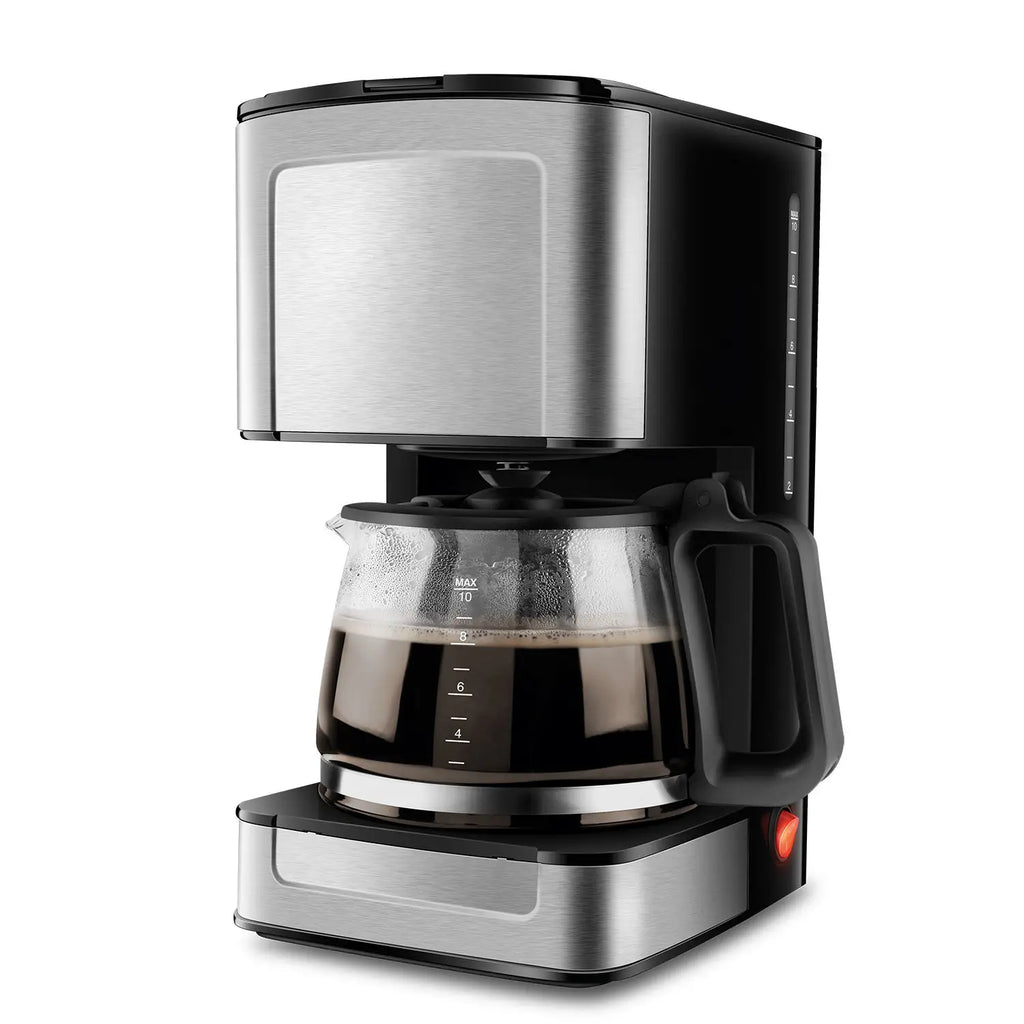 Caffeine & Co Electric Coffee Makers Machine Fully Automatic Drip Coffee Maker with 10-12 Cups