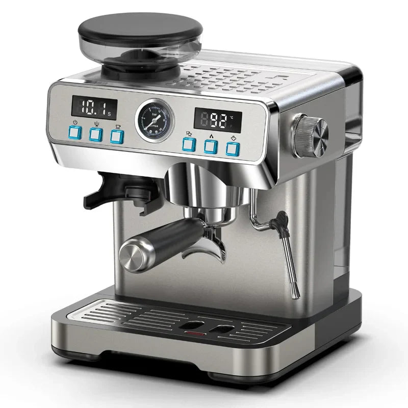 Caffeine & Co Coffee Maker 20 bar Powerful Pressure Pump Electric Espresso Portable Coffee Machine with Milk