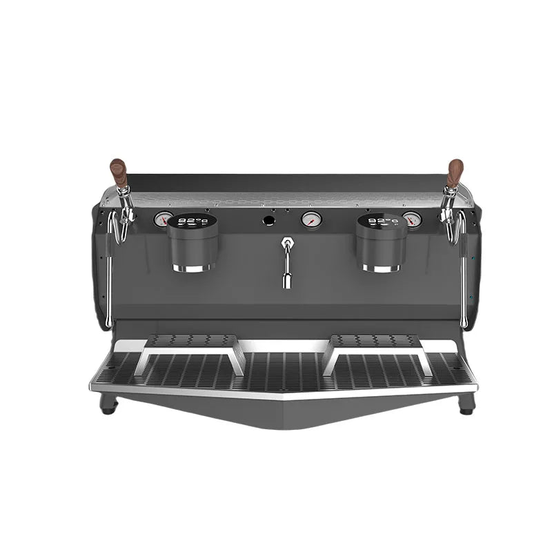 Caffeine & Co Professional Commercial Cafetiere Kaffeemaschine 2 Groups Cafetera Pump Semi Automatic Expresso Maker Espresso Coffee Machine