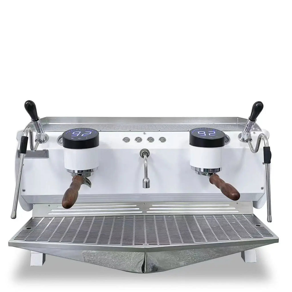 Caffeine & Co Professional Commercial Cafetiere Kaffeemaschine 2 Groups Cafetera Pump Semi Automatic Expresso Maker Espresso Coffee Machine