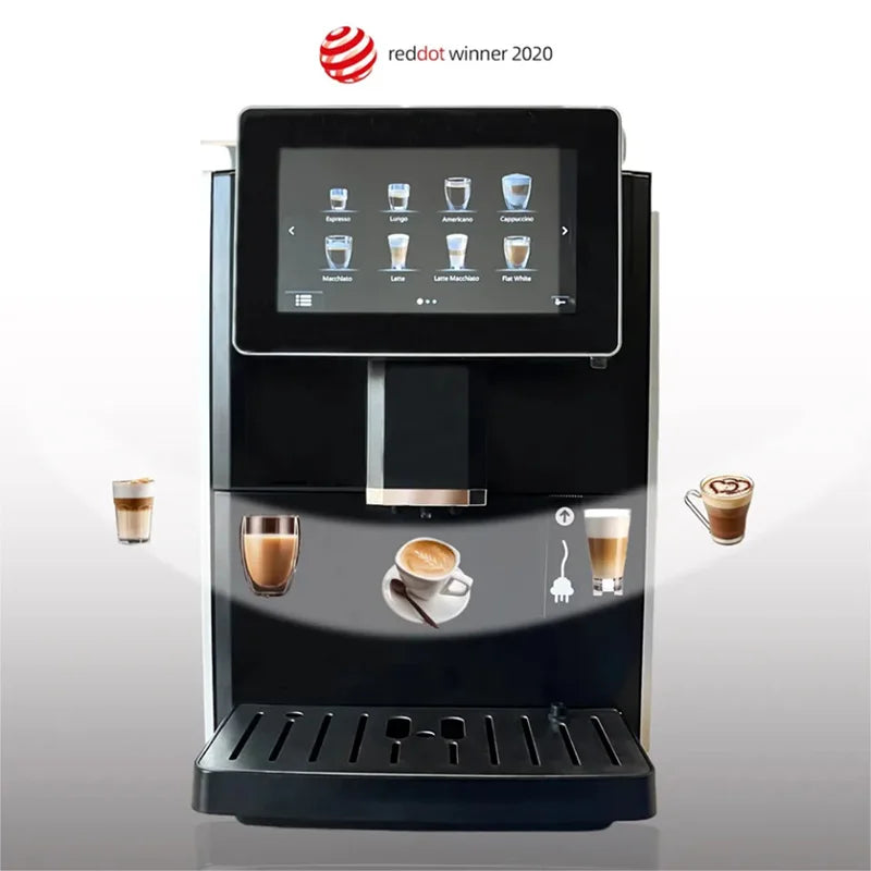 Caffeine & Co Coffee Maker Machine Automatic Smart Cappuccino Latte Profesional Superautomatic Espresso with IOT System