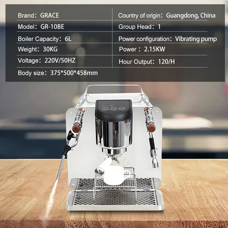 Caffeine & Co Professional Automatic Commercial Coffee Maker Barista Espresso Coffee Machine for Sale