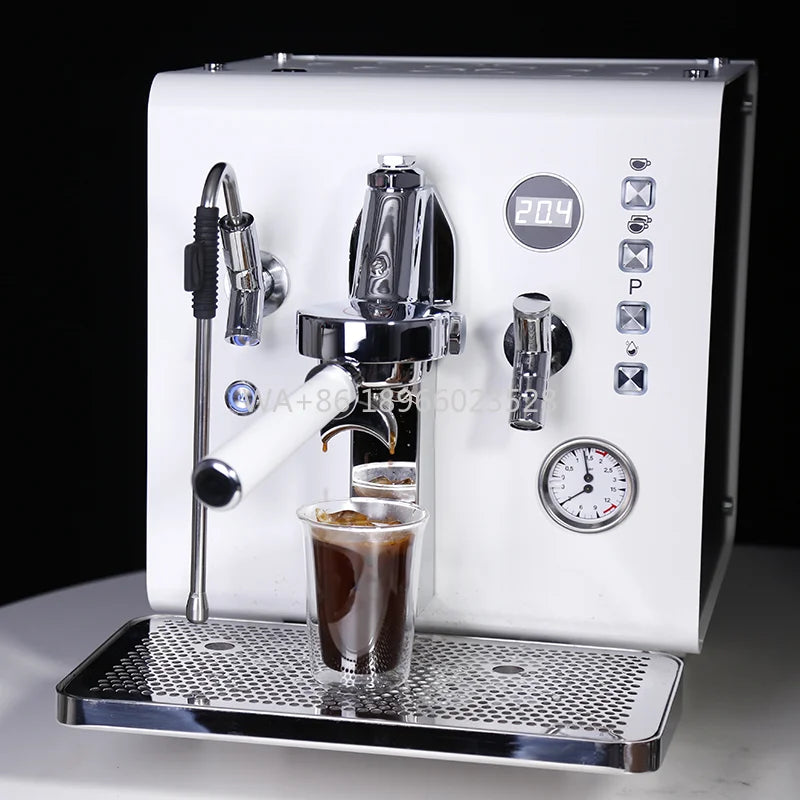 Caffeine & Co Coffee Machine for Business Commercial Semi-Automatic Stainless Steel Processing Coffee Shop Equipment