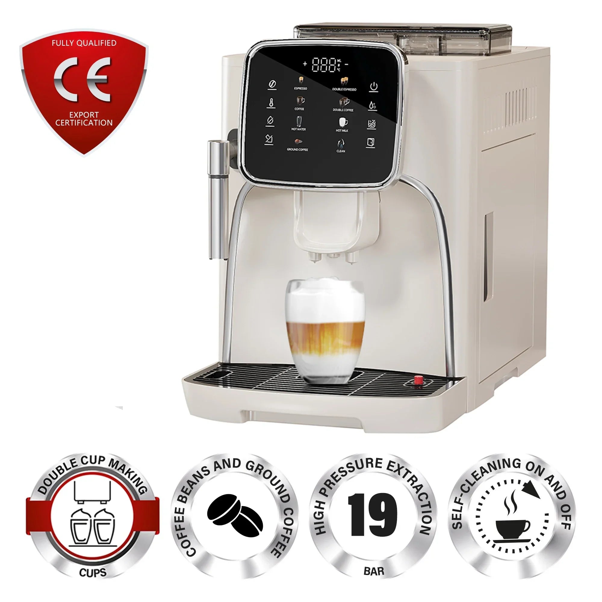 Caffeine & Co Fully Automatic Designed Factory Direct Home Coffee Machines