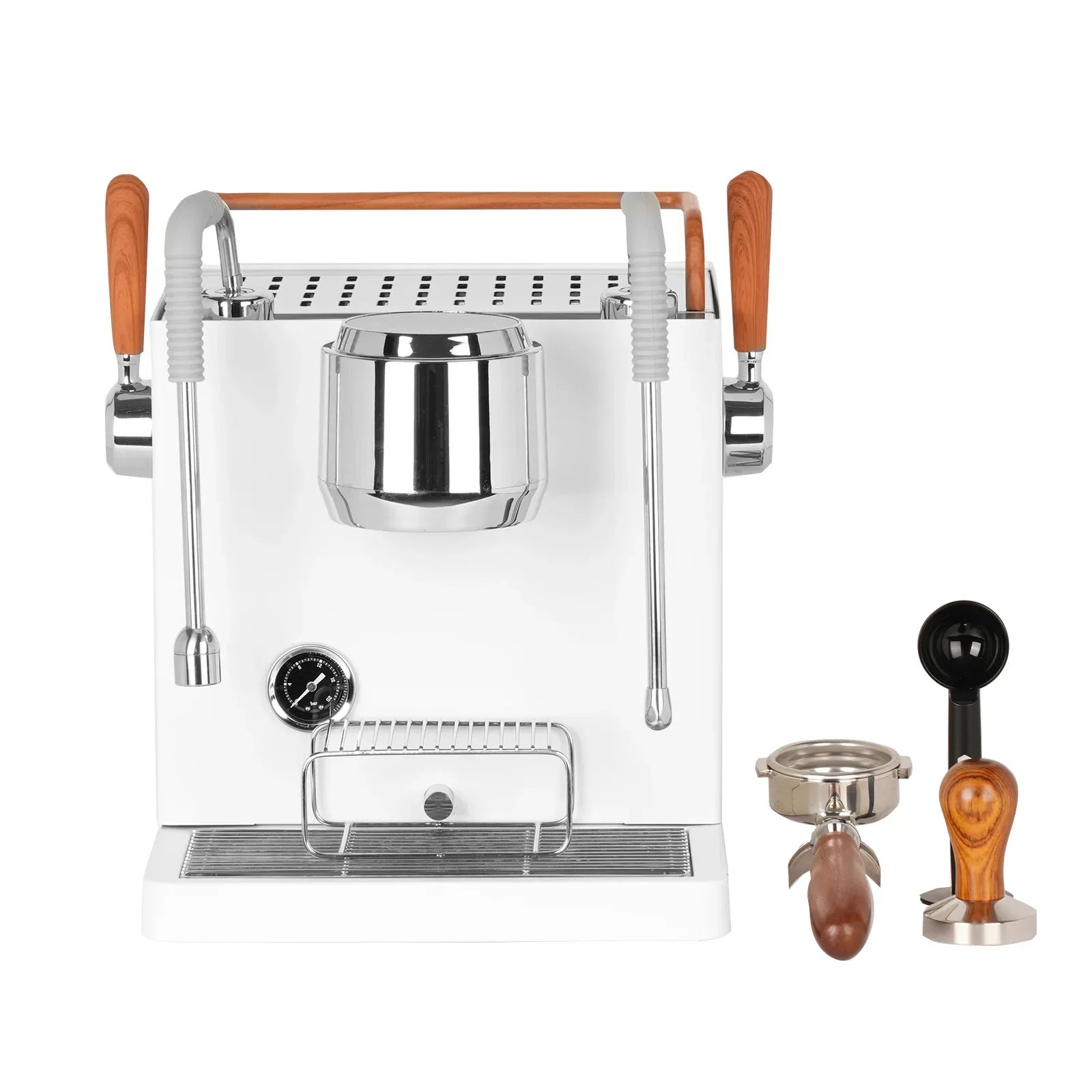 Caffeine & Co Three Boiler Double Pump Professional Manual Commercial Semi-automatic Coffee Machine