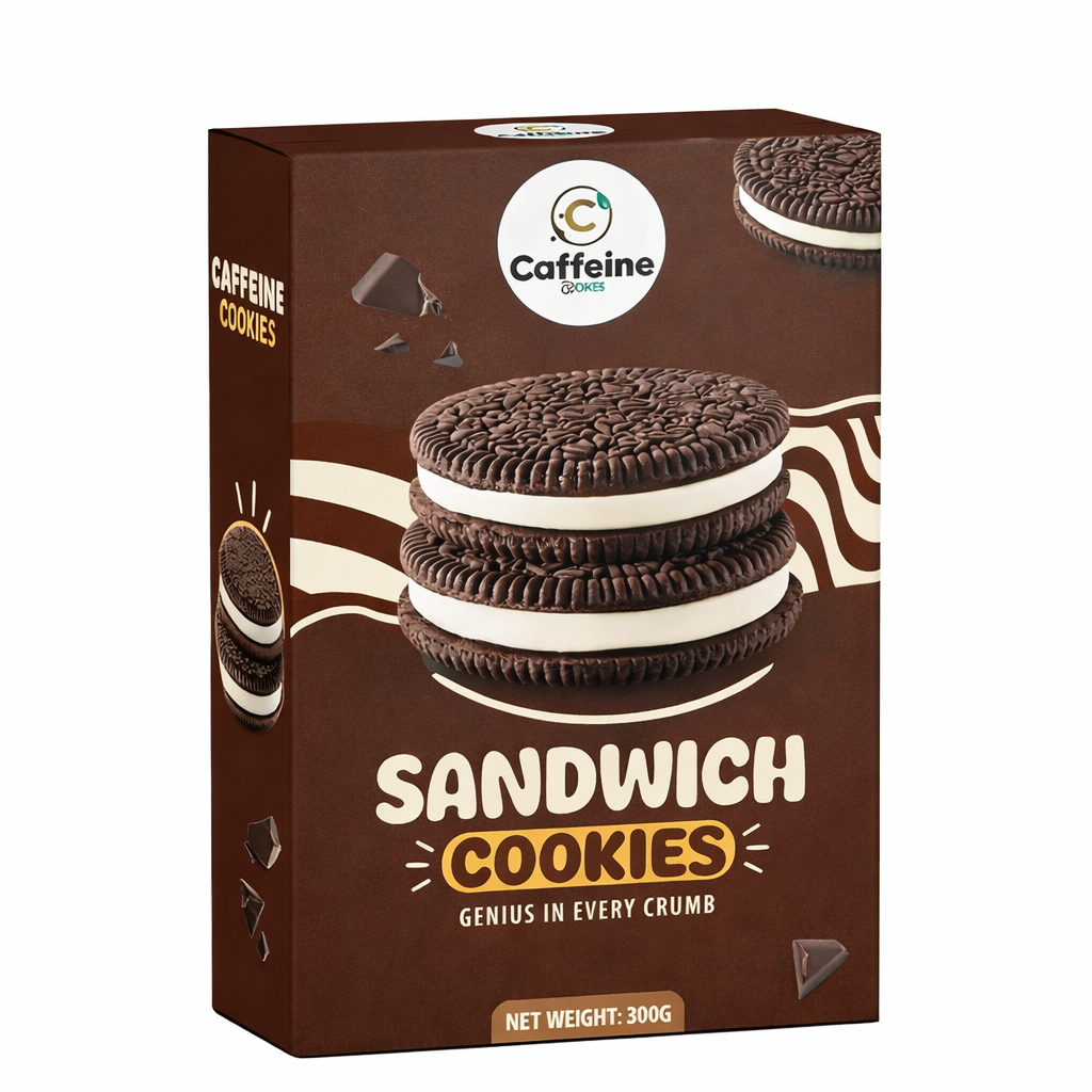 Caffeine & Co Sandwich Cookies 300g