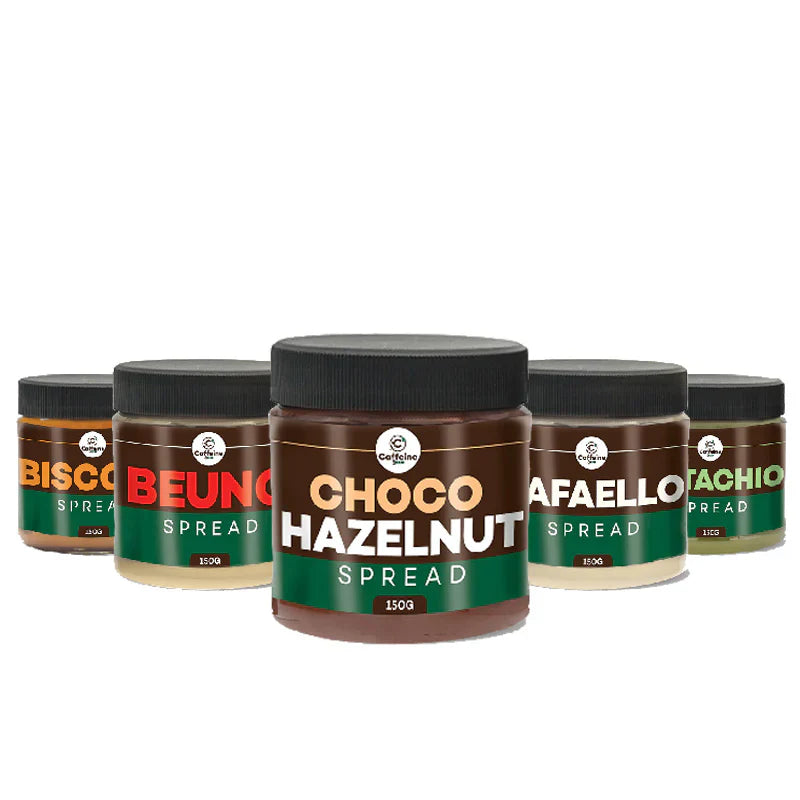 Caffeine & Co Pack of 5 Spreads