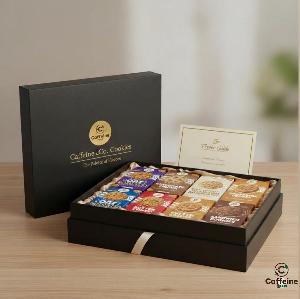 Caffeine & Co Cookies Bundle 70g x 8 boxes