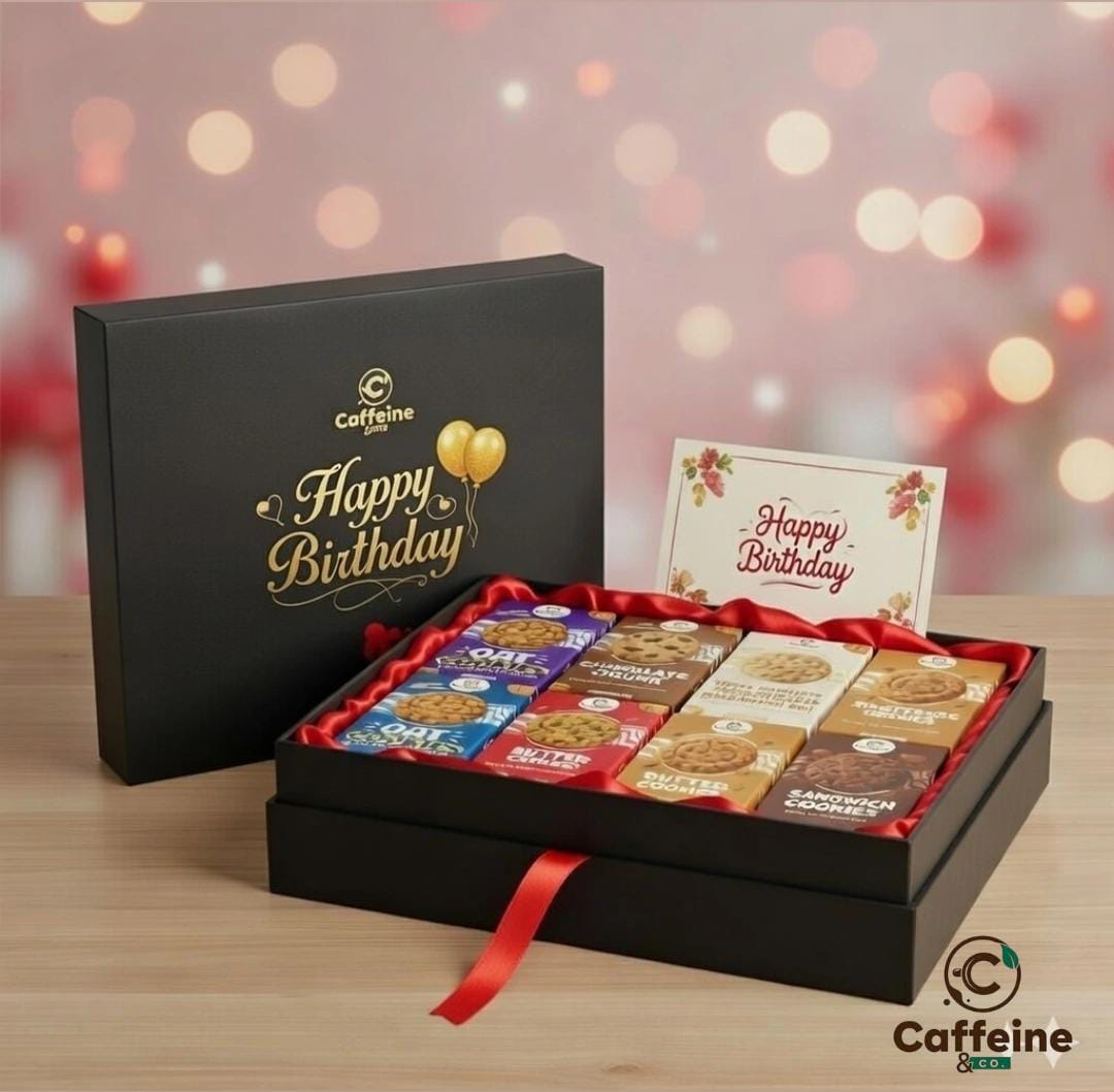 Caffeine & Co Cookies Bundle 70g x 8 boxes