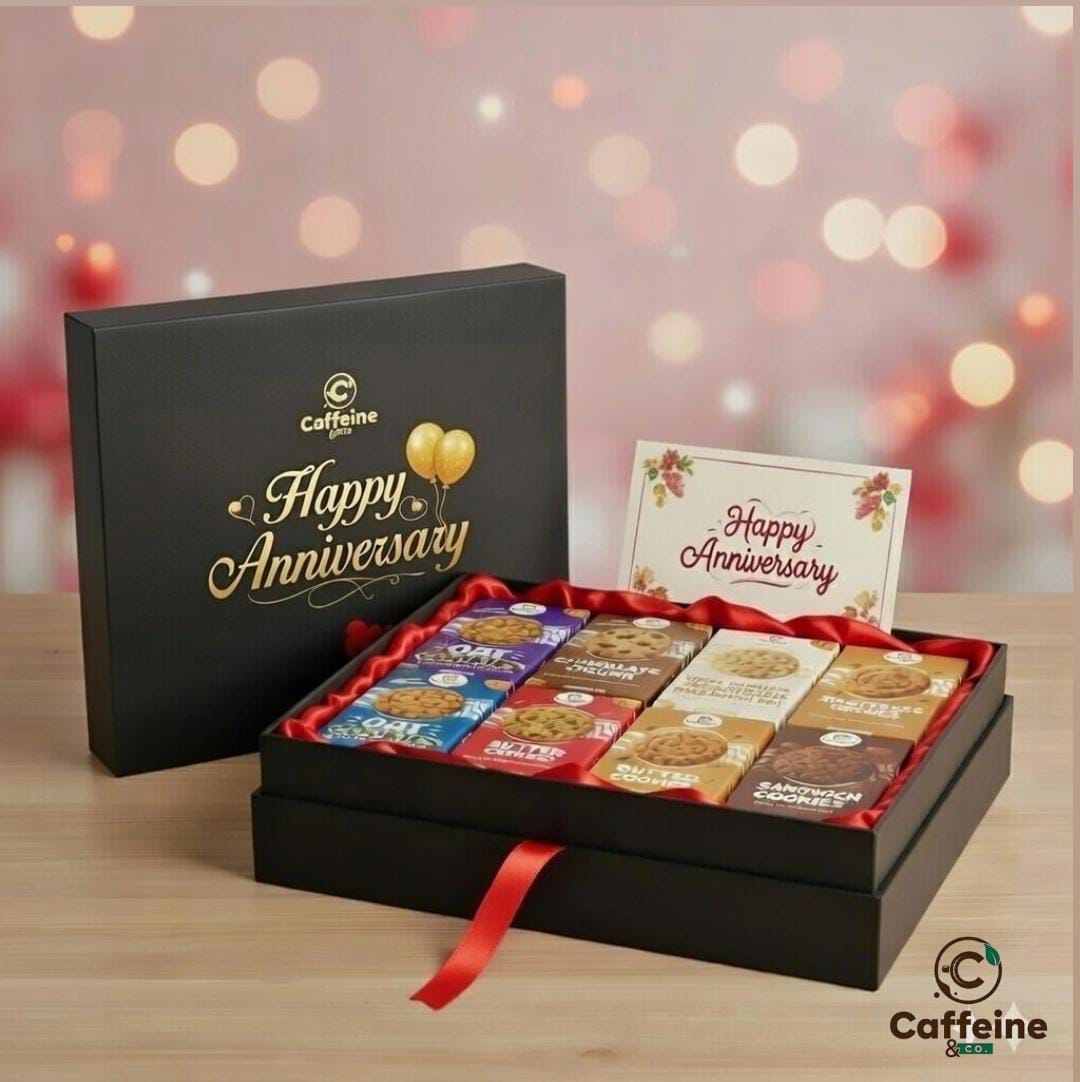 Caffeine & Co Cookies Bundle 70g x 8 boxes