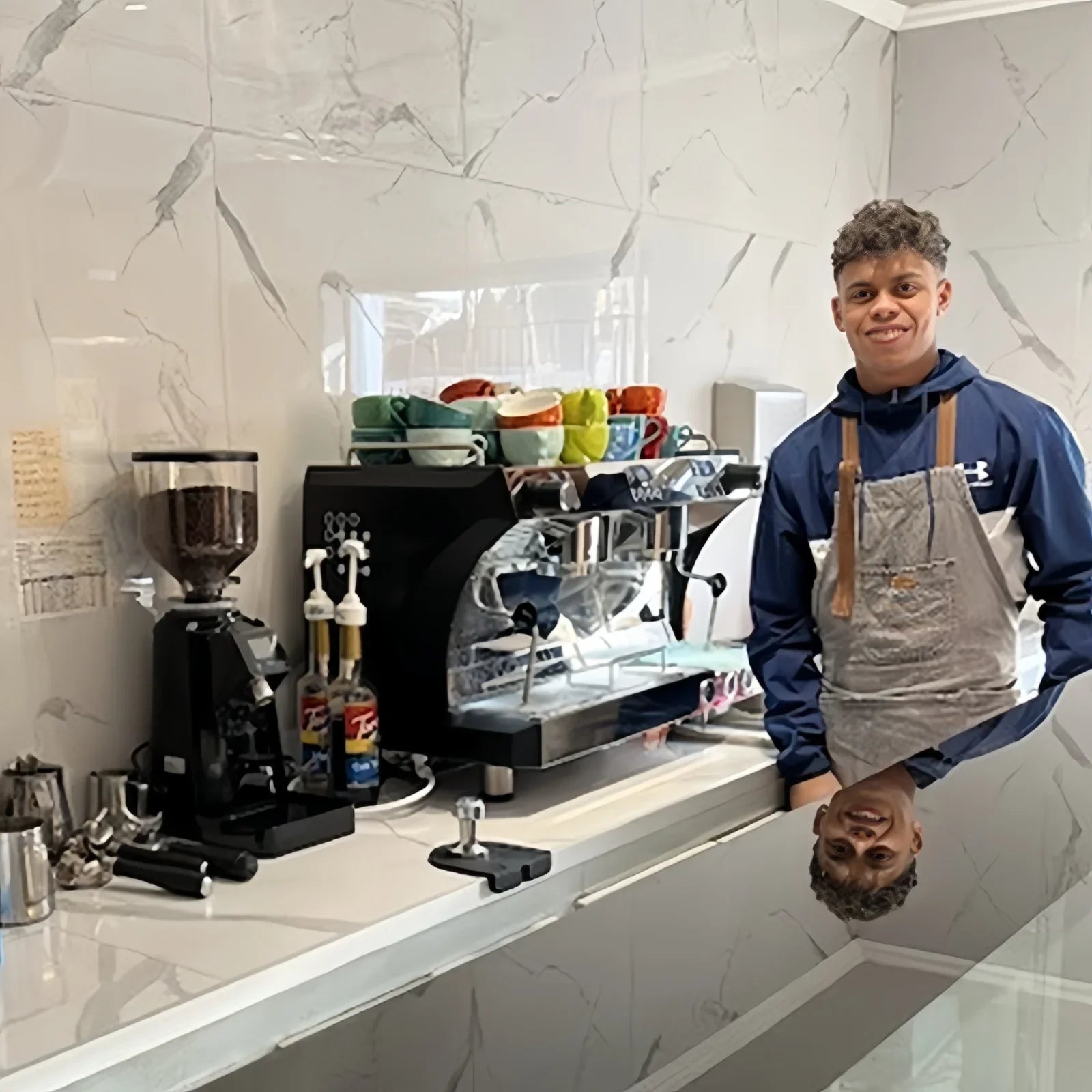 Caffeine & Co Automatic 2 Group Espresso Big Cappuccino Cheap Price of Barista Profession Coffee Maker Coffee Machine for Shops