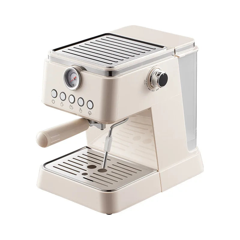 Caffeine & Co Italian Semi-automatic High Pressure Extraction Household Small Concentrated Steam Milk Foam Integrated Coffee Machine
