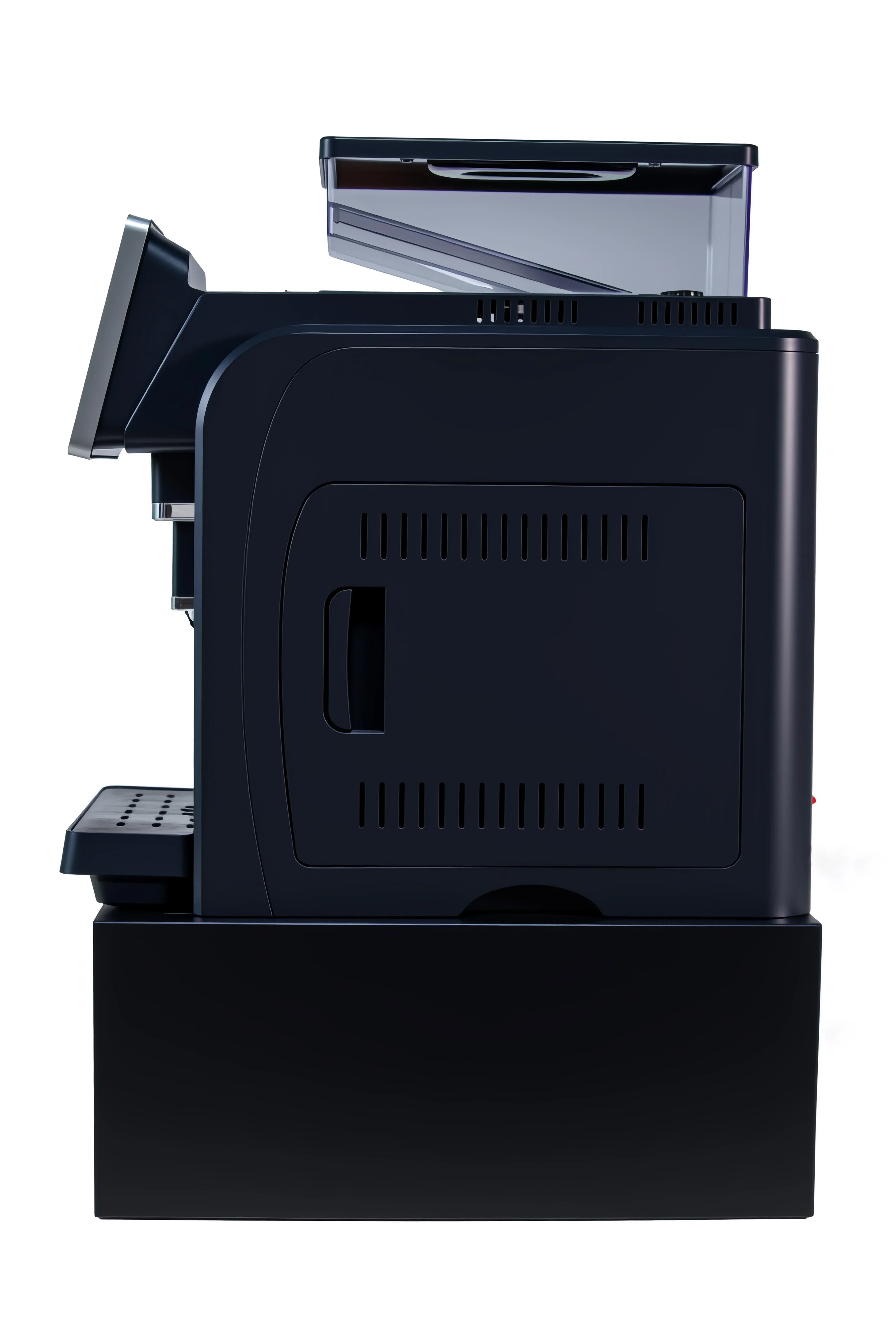 Caffeine & Co Commercial Fully-Automatic Electric Espresso Touch Control Intelligent Coffee Maker Machine With Base Station