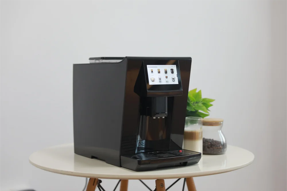 Caffeine & Co Professional Household  Espresso Automatic Coffee Machine with Touch Screen New Design Bean Cup Electric Coffee Maker