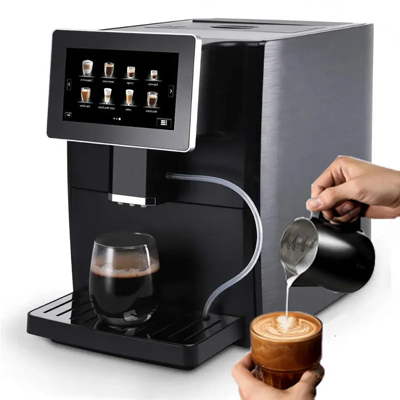 Caffeine & Co Coffee Maker Machine Automatic Smart Cappuccino Latte Profesional Superautomatic Espresso with IOT System