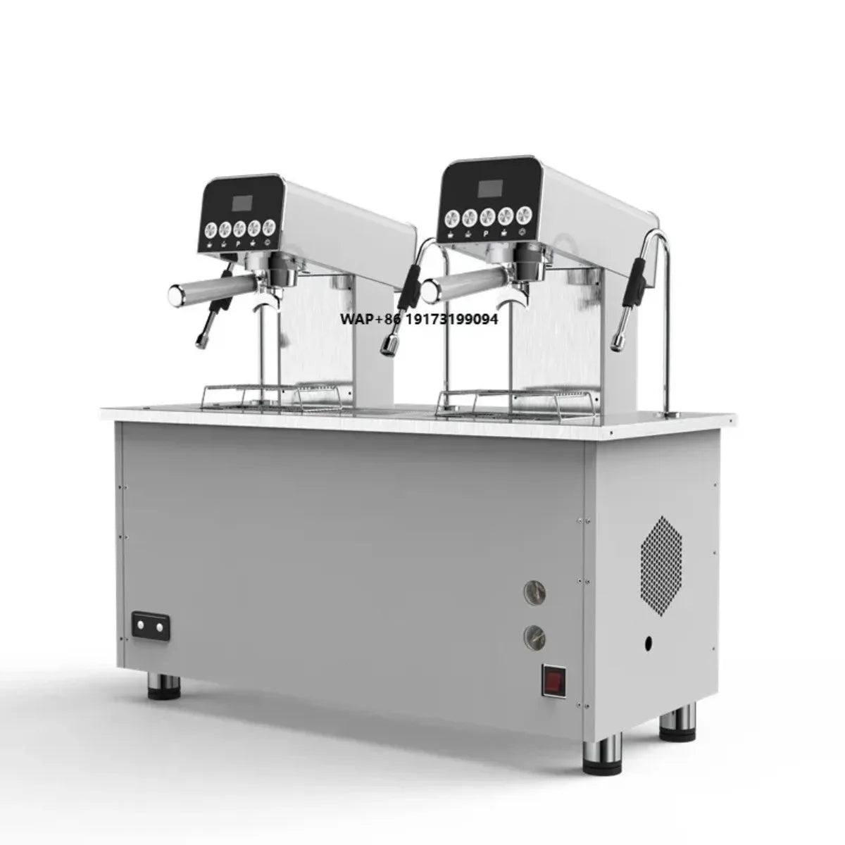 Caffeine & Co 13L Commercial Electric Tea & Coffee Maker Machine Big Boilers Espresso for Milk Tea Buit-In Stainless Steel Housing