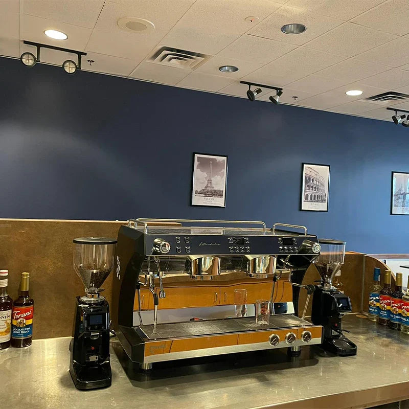 Caffeine & Co Automatic 2 Group Espresso Big Cappuccino Cheap Price of Barista Profession Coffee Maker Coffee Machine for Shops